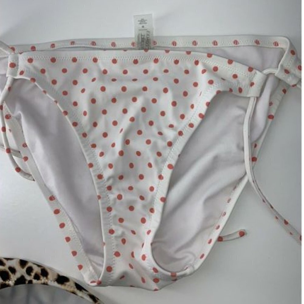 Pink By Victoria's Secret White SuitBottom Size M